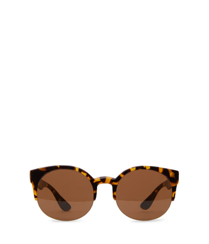 OVERT Clubmaster Sunglasses | Color: Brown - variant::brown