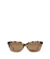 RUE Rectangle Sunglasses | Color: Brown - variant::marble