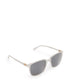 KIRA Square Sunglasses | Color: Black - variant::clear