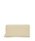 ELM Vegan Continental Wallet - Vintage | Color: White - variant::vanilla