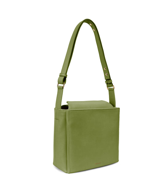 LORO Vegan Shoulder Bag - Vintage | Color: Green - variant::frog