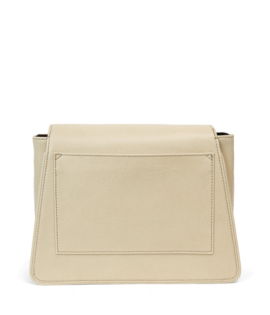 LEIA Vegan Shoulder Bag - Vintage | Color: White - variant::vanilla