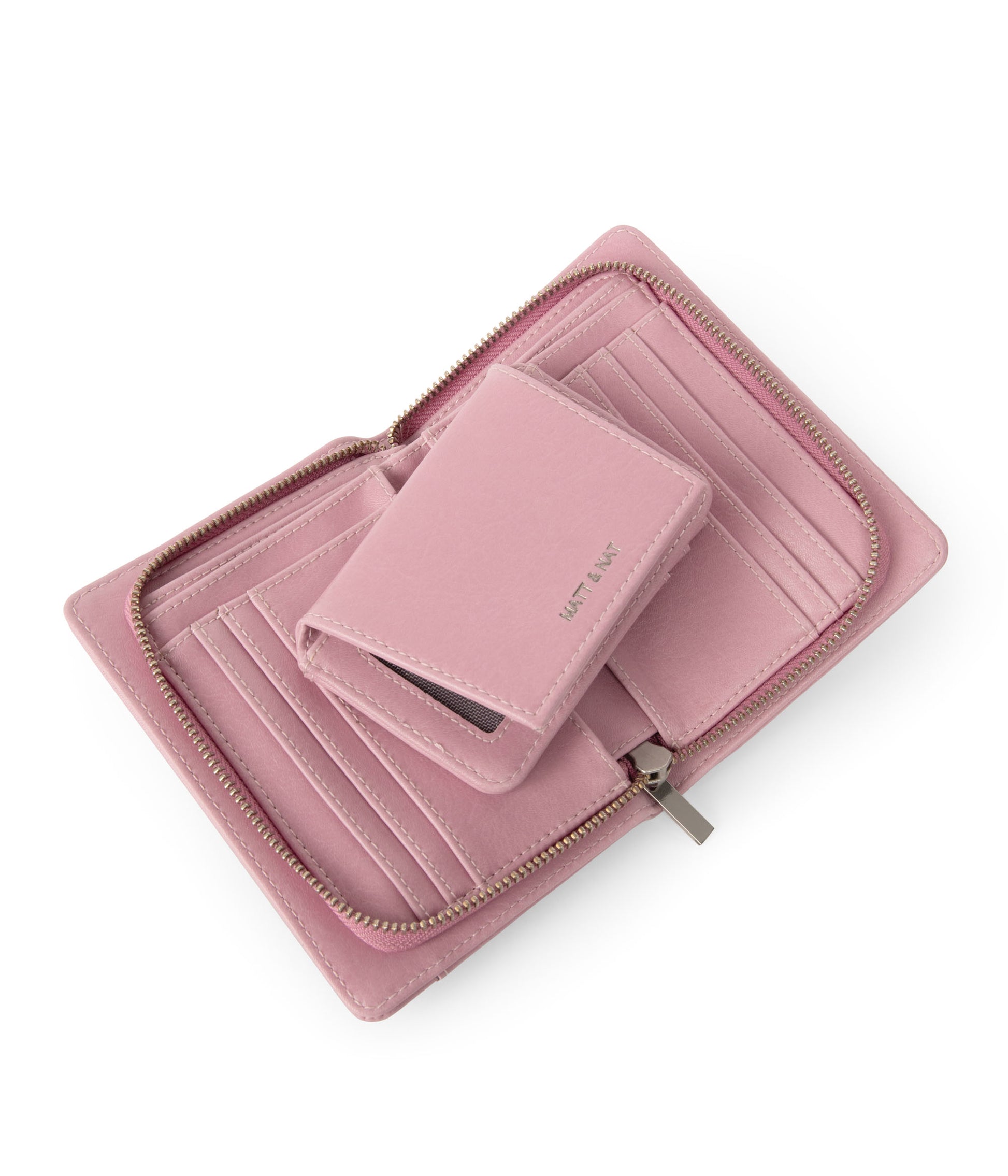 WEBBERSM Small Vegan Wallet - Vintage | Color: Pink - variant::smoothie