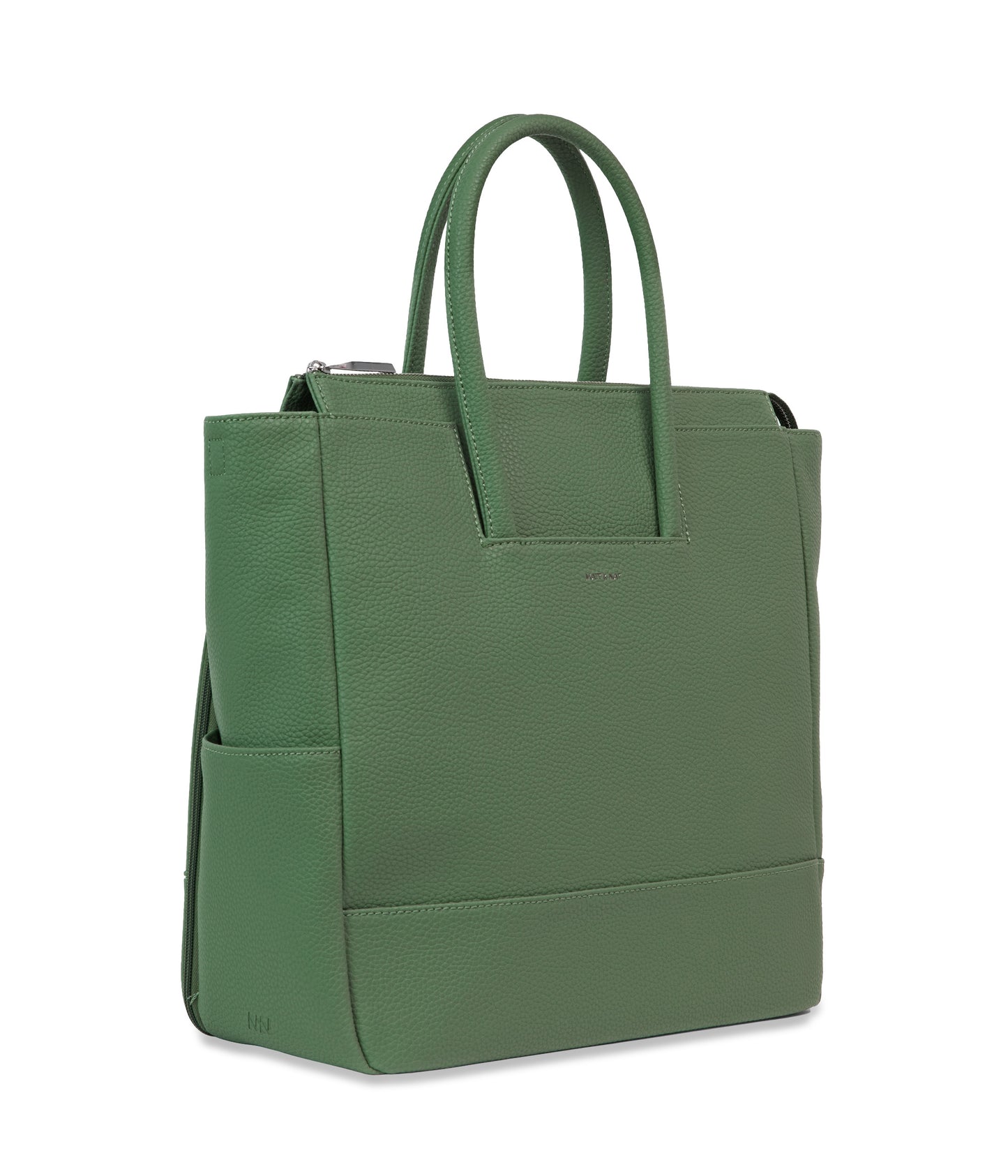PERCIO Vegan Diaper Bag - Purity | Color: Green - variant::herb