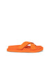 ALVERA Women's Vegan Flat Sandals | Color: Orange - variant::flame