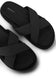 ALVERA Women's Vegan Flat Sandals | Color: Black - variant::black