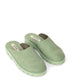 KIRA Women's Vegan Slip On Mules | Color: Green - variant::basil