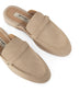 MULAN Women's Vegan Slip On Mules | Color: Beige - variant::ash