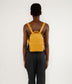 CAROSM Small Vegan Backpack - Sol | Color: Yellow - variant::citrine