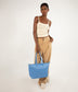 ABBI Vegan Tote Bag - Sol | Color: Blue - variant::resort