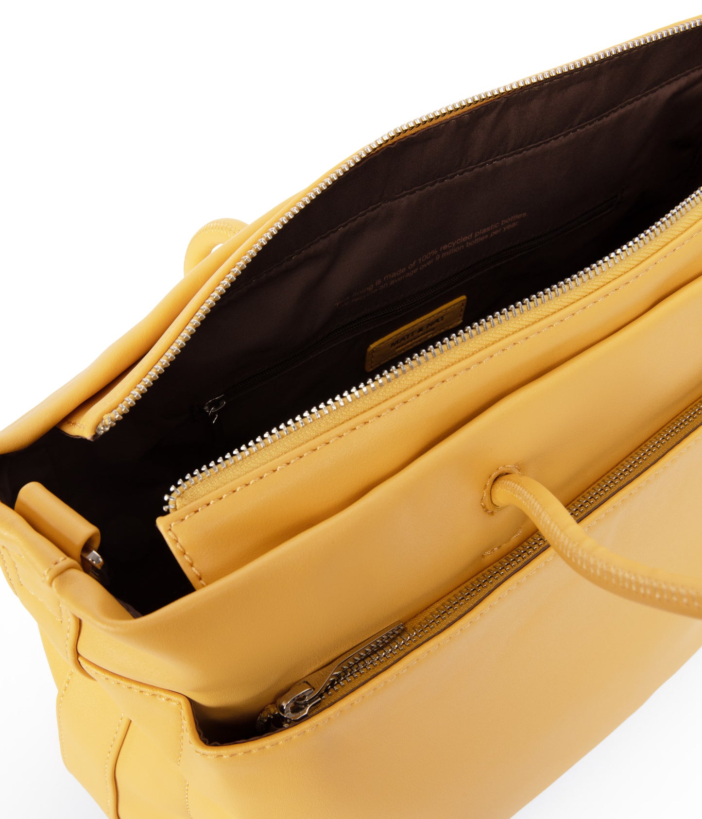 LILET Vegan Diaper Bag - Sol | Color: Yellow - variant::citrine