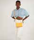 TRIPLET Vegan Crossbody Bag - Sol | Color: Yellow - variant::citrine