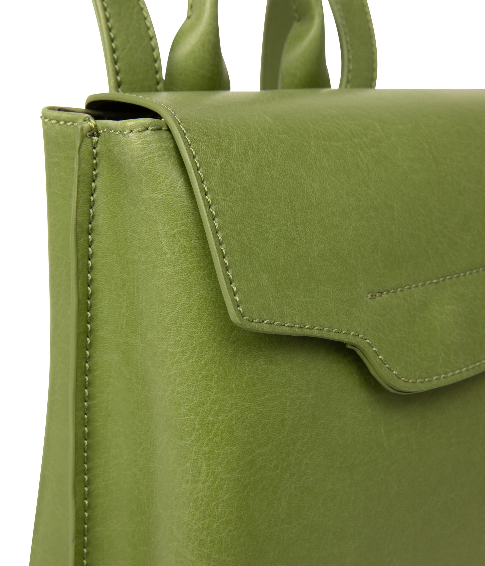 CHELLE Small Vegan Backpack - Vintage | Color: Green - variant::frog