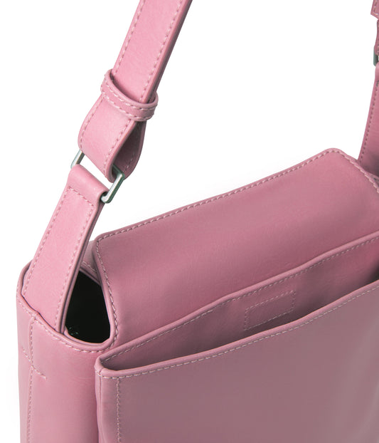 LORO Vegan Shoulder Bag - Vintage | Color: Pink - variant::smoothie