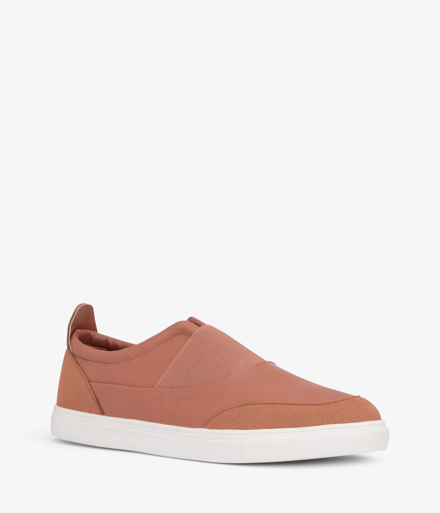 LUCAS Vegan Slip On Sneakers | Color: Brown - variant::clay