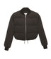 KENYA Vegan Bomber Jacket | Color: Black - variant::black