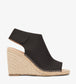 ACACIA Vegan Wedge Heels | Color: Black - variant::black