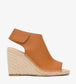 ACACIA Vegan Wedge Heels | Color: Brown - variant::chili