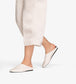 AROLA Vegan Square Toe Mule Shoes | Color: White - variant::white